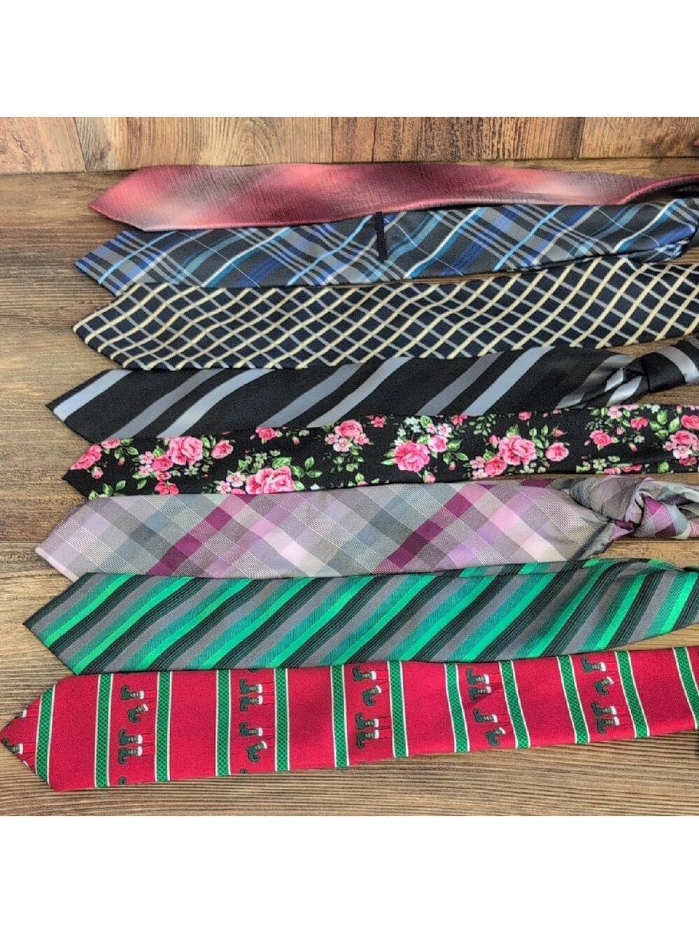 8x Misc Stylish Men's Tie Collection J Ferrar Express Stafford